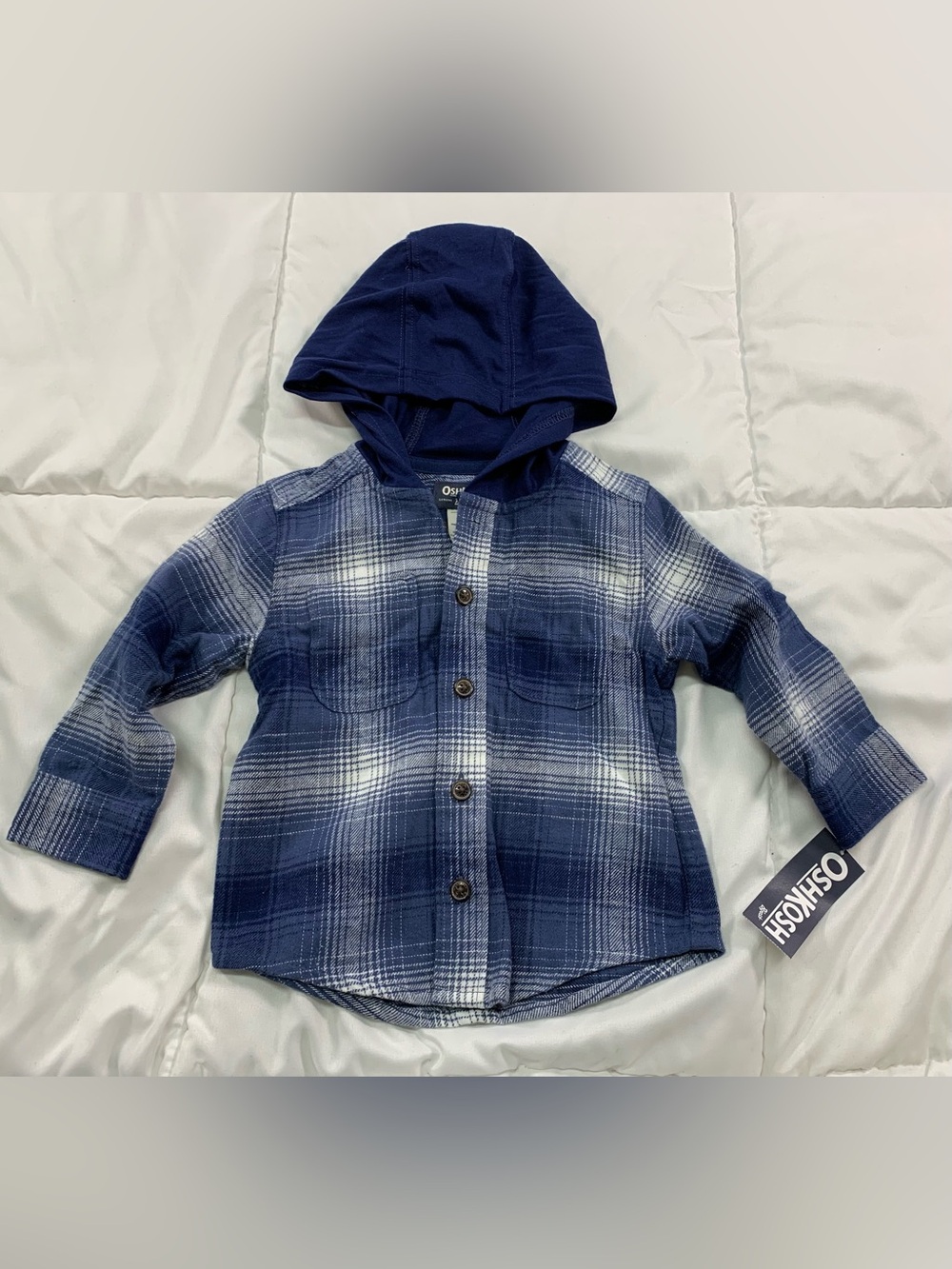 New OshKosh B’gosh button up shirt size 12 M